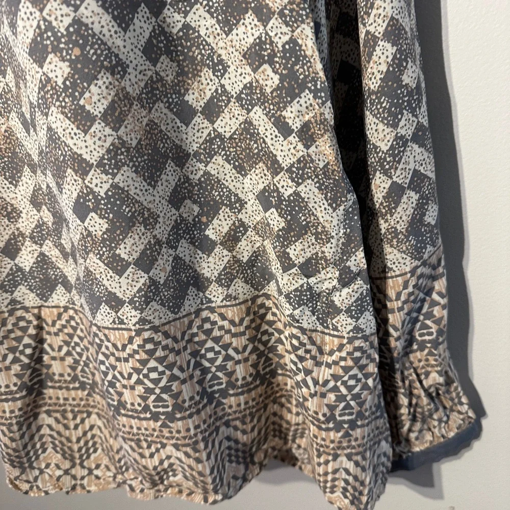 Cream | Boho Blouse Size 40 🖤 - Picture 3 of 10